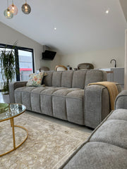 Paris Sofa Beige 3 Seater