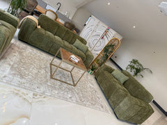 Paris Sofa Olive 3+2 Seater