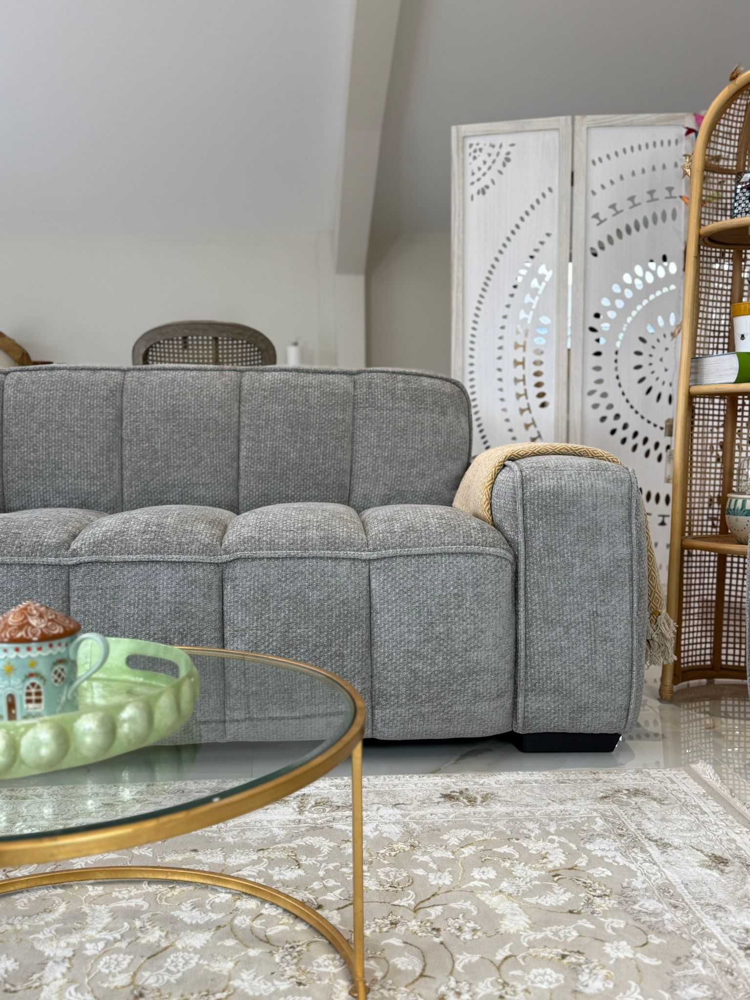 Paris Sofa Grey 3+2 Seater