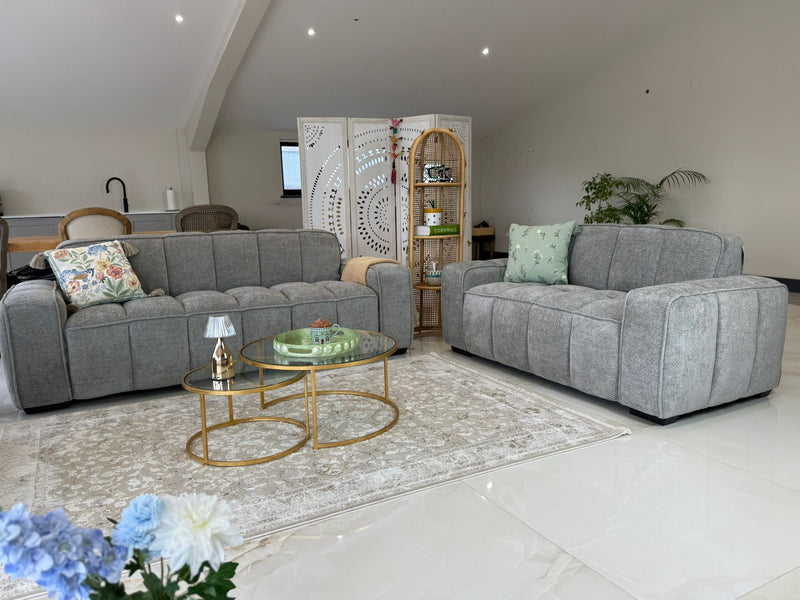 Paris Sofa Grey 3+2 Seater