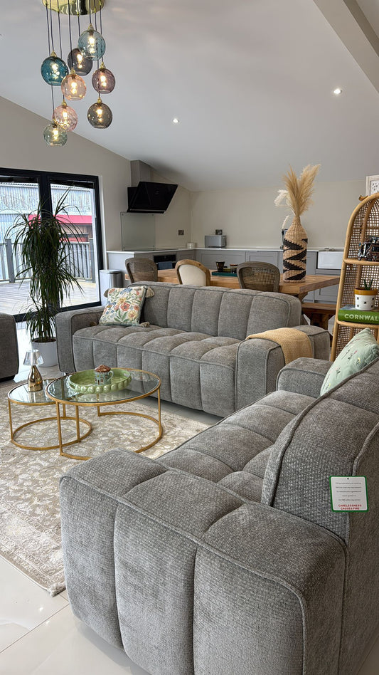 Paris Sofa Grey 3+2 Seater