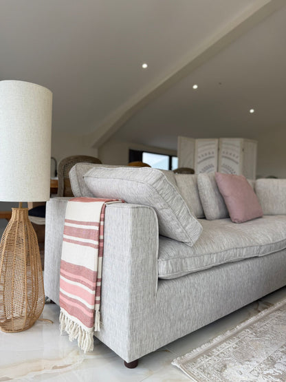 Santorini Large Corner Sofa & Free Footstool