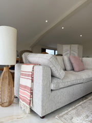 Santorini Large Corner Sofa & Free Footstool