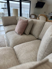 Santorini Large Corner Sofa & Free Footstool