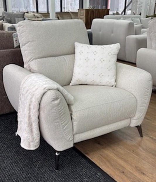 Sorrento Electric Recliner Beige Armchair