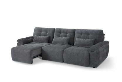 Dallas Electric Sofabed Grey 3 Seater