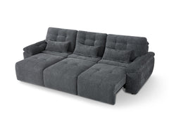 Dallas Electric Sofabed Grey 3 Seater