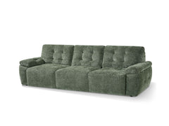 Dallas Electric Sofabed Green 3 Seater