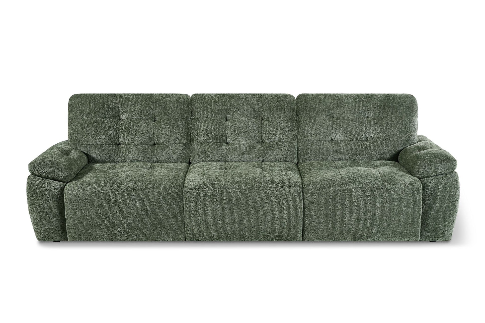 Dallas Electric Sofabed Green 3 Seater