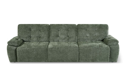 Dallas Electric Sofabed Green 3 Seater