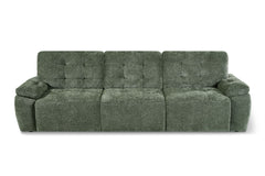 Dallas Electric Sofabed Green 3 Seater