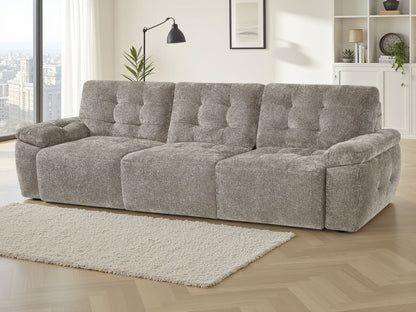 Dallas Electric Sofabed Beige 3 Seater