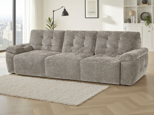 Dallas Electric Sofabed Beige 3 Seater