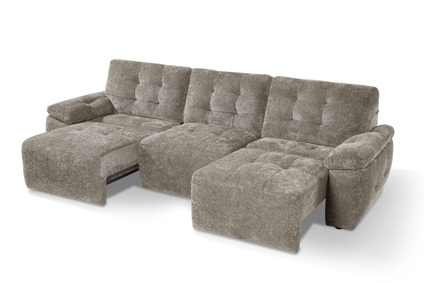 Dallas Electric Sofabed Beige 3 Seater