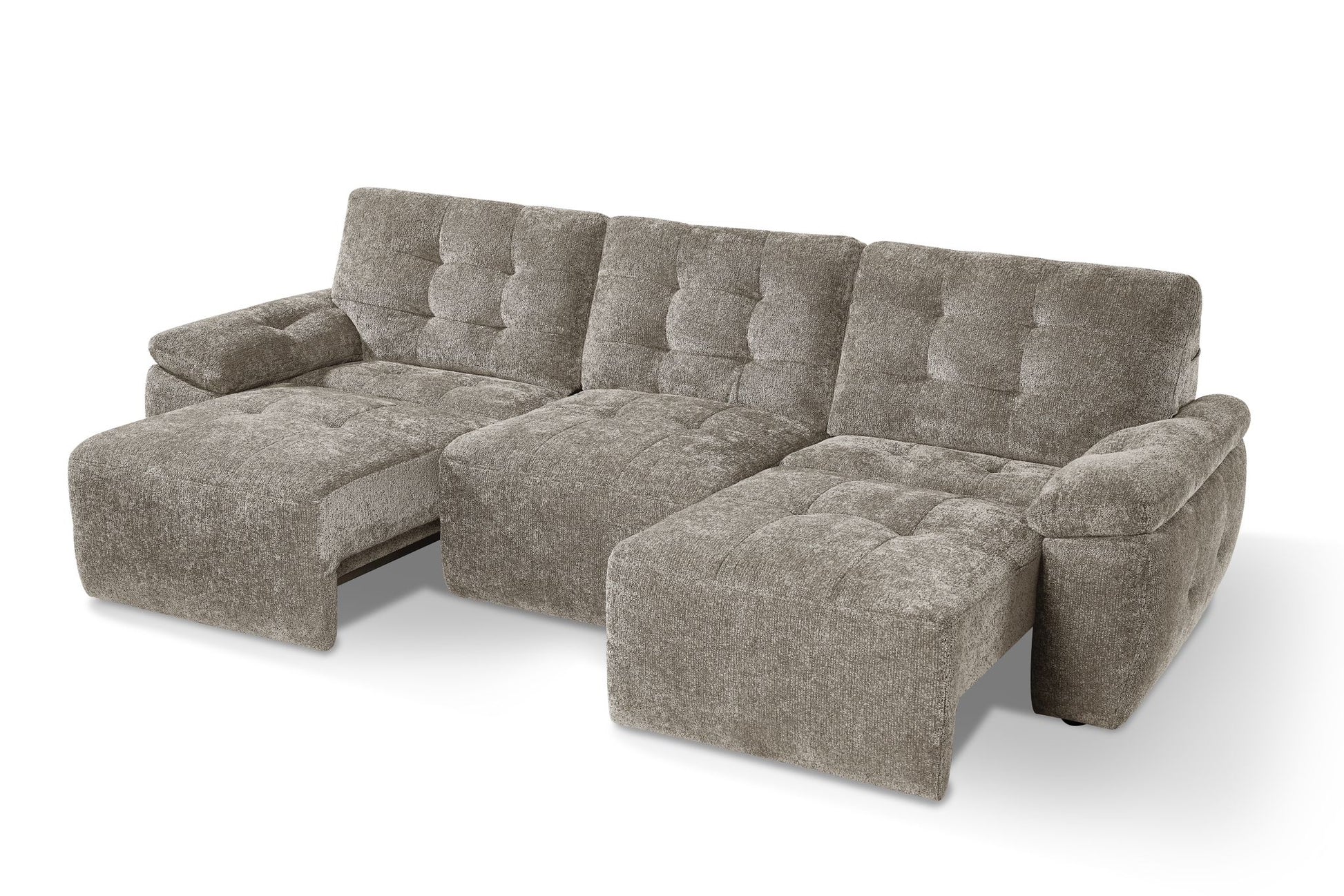 Dallas Electric Sofabed Beige 3 Seater