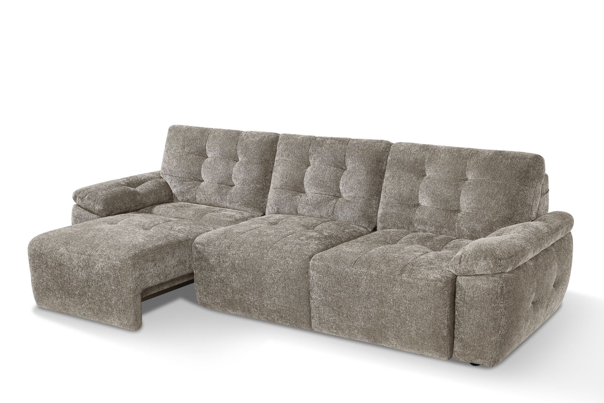 Dallas Electric Sofabed Beige 3 Seater