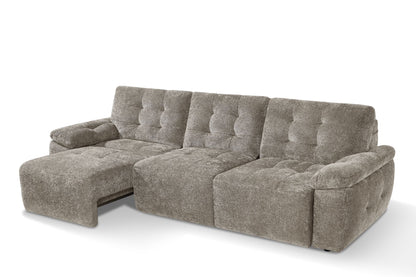 Dallas Electric Sofabed Beige 3 Seater