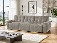 Dallas Electric Sofabed Beige 3 Seater