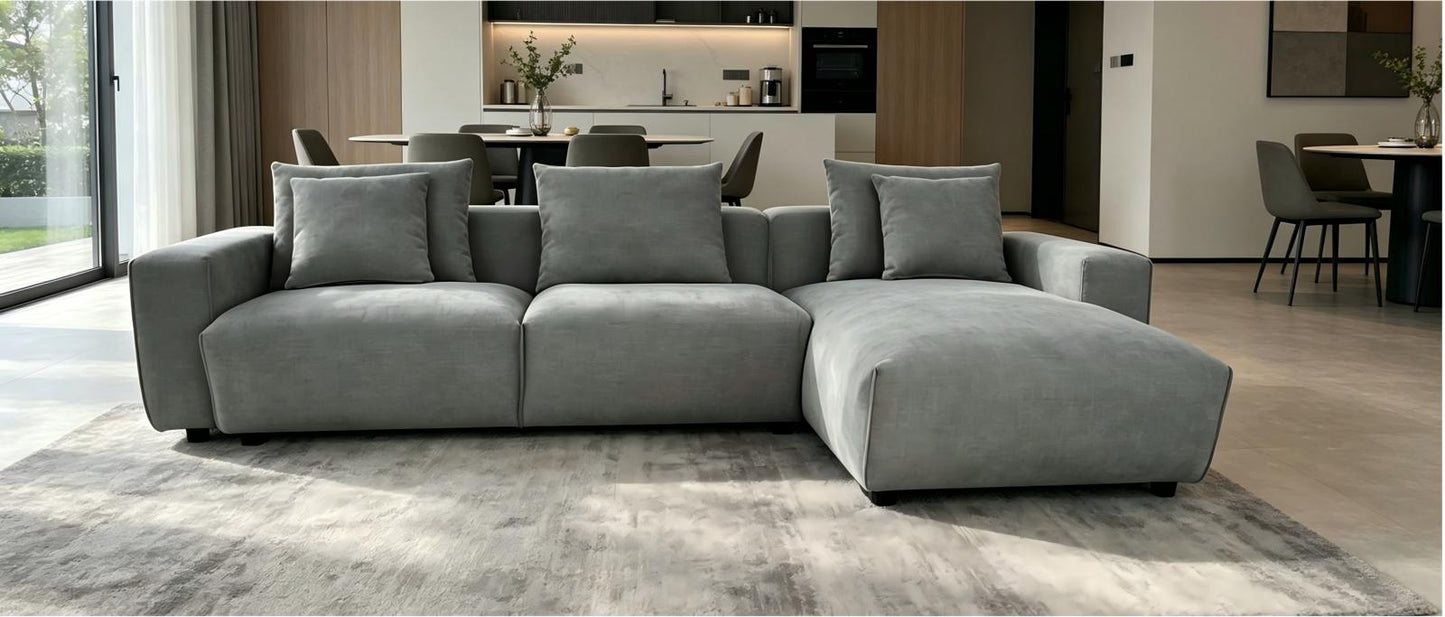Malibu Sofa Grey Universal Corner