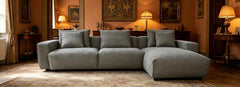 Malibu Sofa Grey Universal Corner