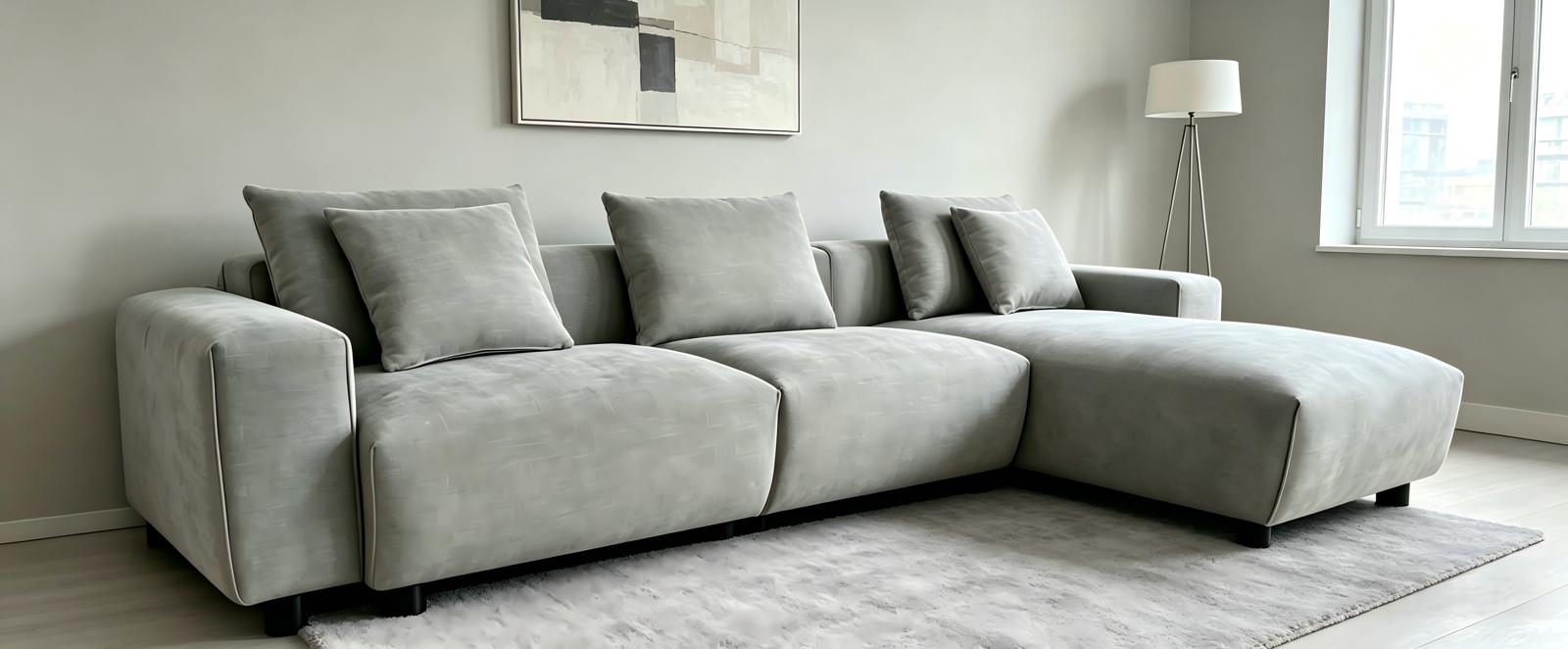 Malibu Sofa Grey Universal Corner