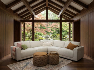 Marlow Beige Large Corner Sofa