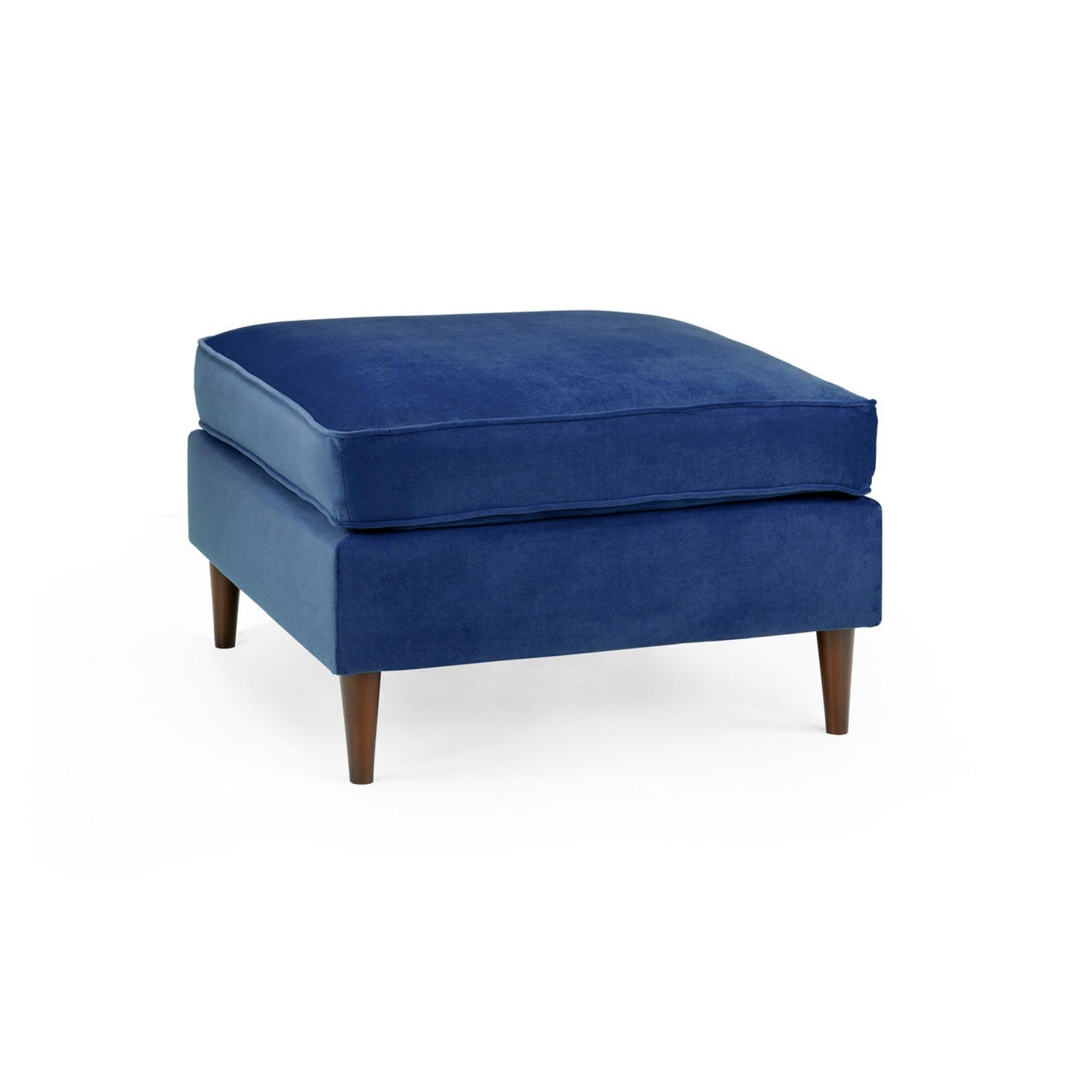 Whittaker Footstool Sofa- Blue