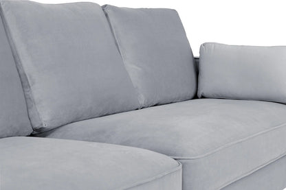 Whittaker Plush 4 Seater Sofa - Grey