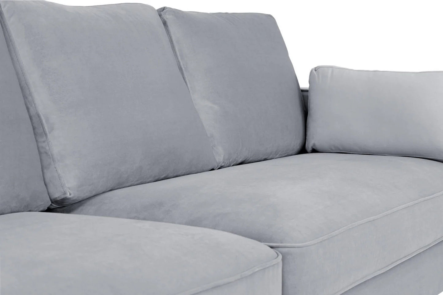 Whittaker Plush 3 Seater Sofa - Grey