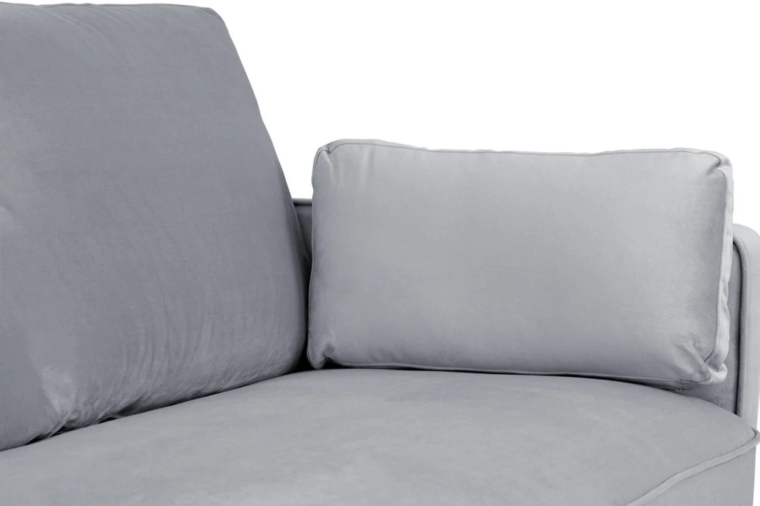 Whittaker Plush Armchair Sofa - Grey