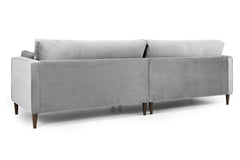 Whittaker Plush 4 Seater Sofa - Grey