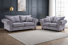 Windsor Fullback 3+2 Seater Sofa - Grey