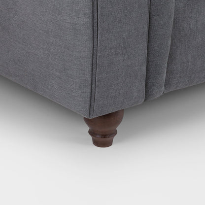 Windsor Fullback Sofa Grey 2 Seater