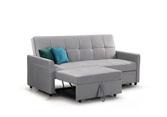 Zinia Plush 3 Seater Sofabed