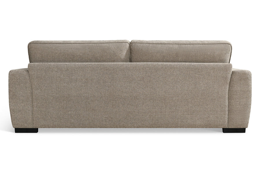 Alfie Beige Chenille Fabric 3 Seater Sofabed