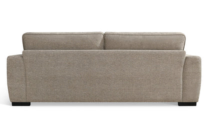 Alfie Beige Chenille Fabric 3 Seater Sofabed