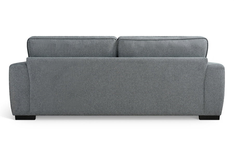 Alfie Dark Grey Chenille Fabric 3 Seater Sofabed