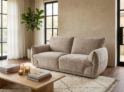 Angelo Beige 2 Seater Sofa