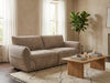 Angelo Beige 3 Seater Sofa