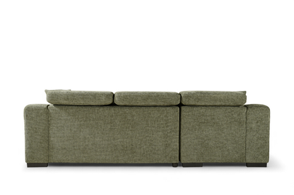 Arthur Green  Chenille Fabric Corner Sofabed with Storage