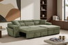 Arthur Green  Chenille Fabric Corner Sofabed with Storage