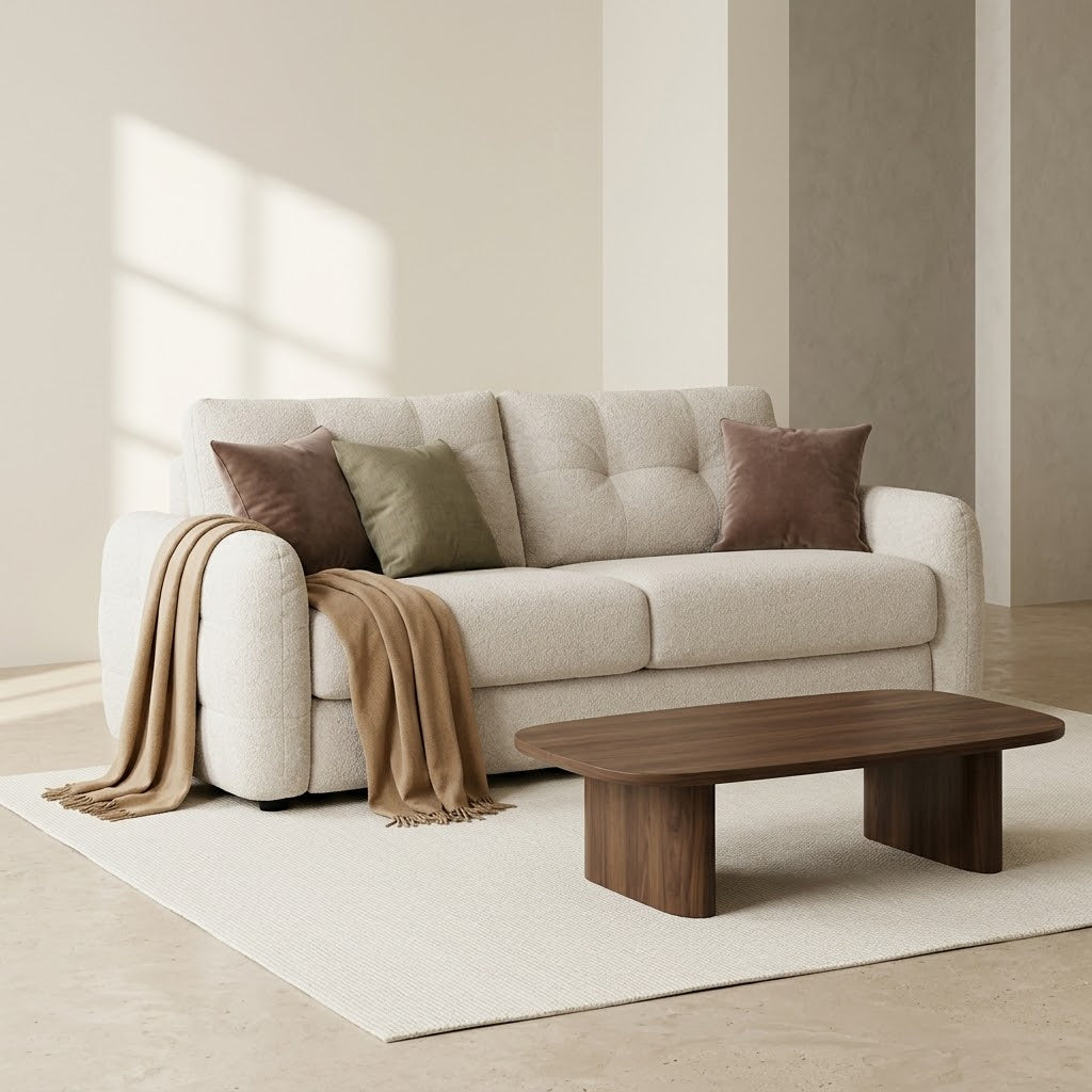 Athens 3 Seater Sofabed - Beige