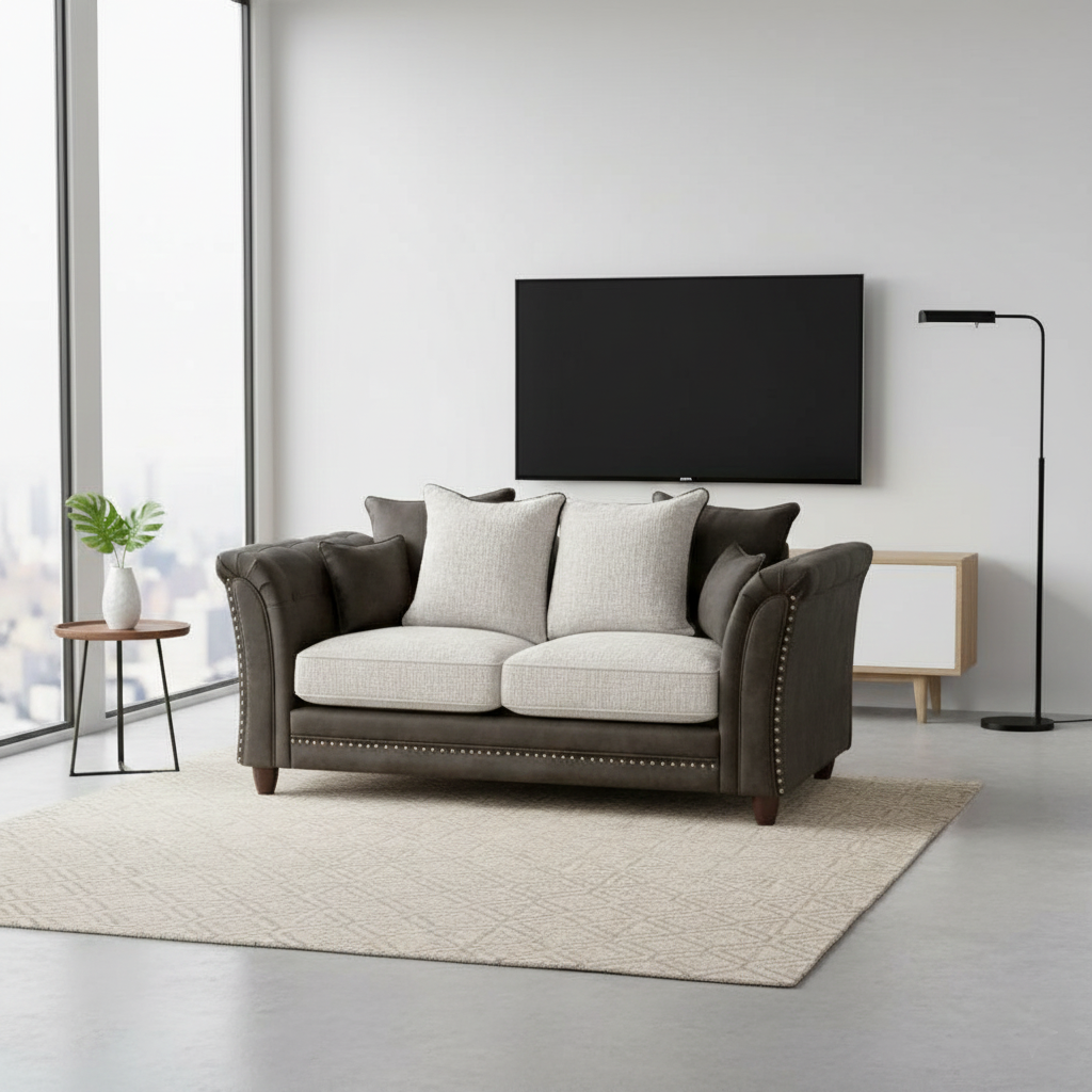 Bella Sofa Grey 2 Seater