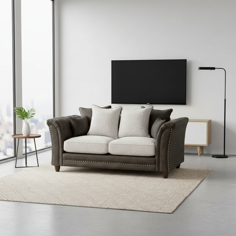 Bella Sofa Grey 2 Seater