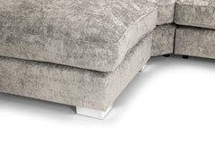 Bishop Truffle U Shape Corner Fullback Sofa