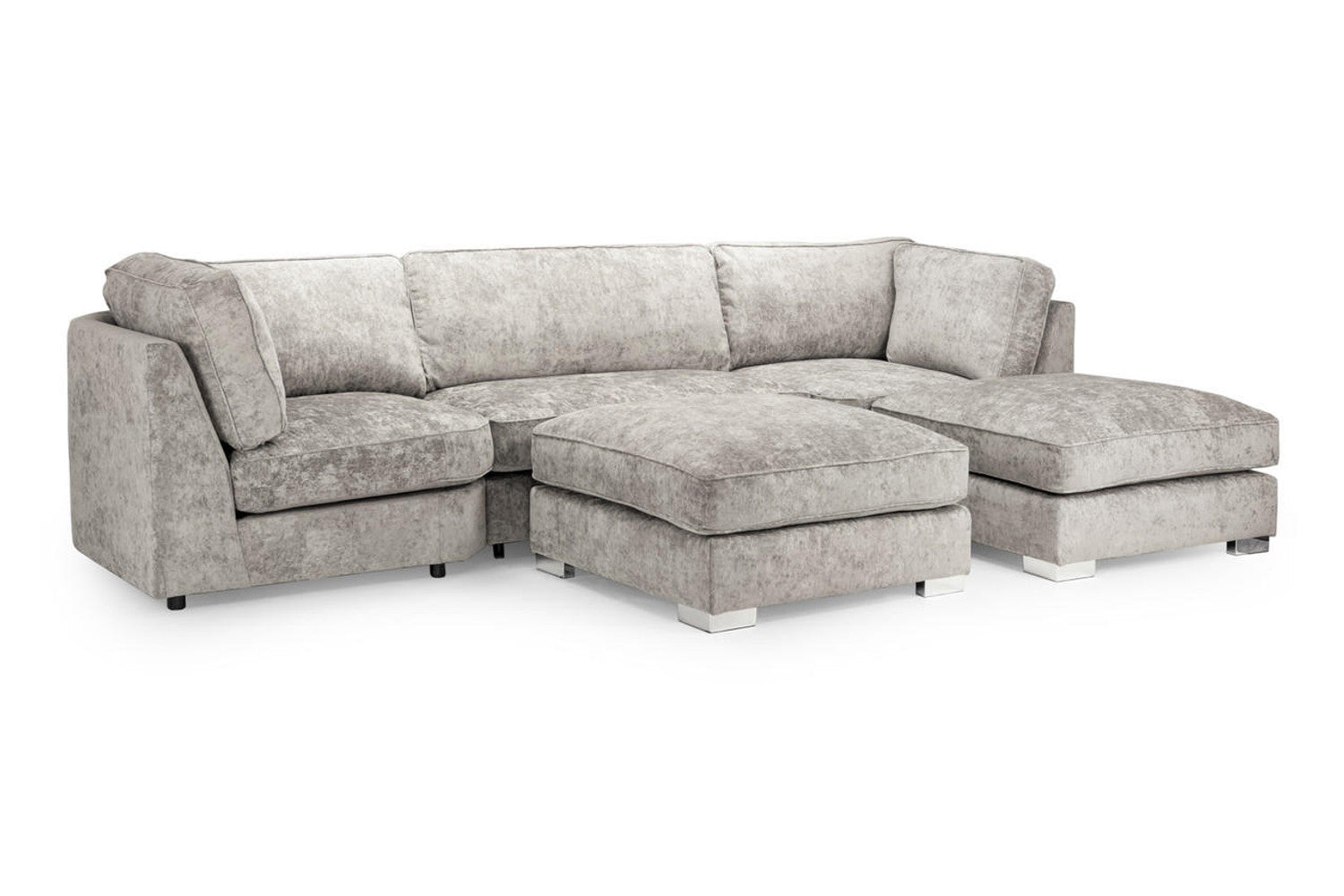 Bishop Truffle U Shape Corner Fullback Sofa