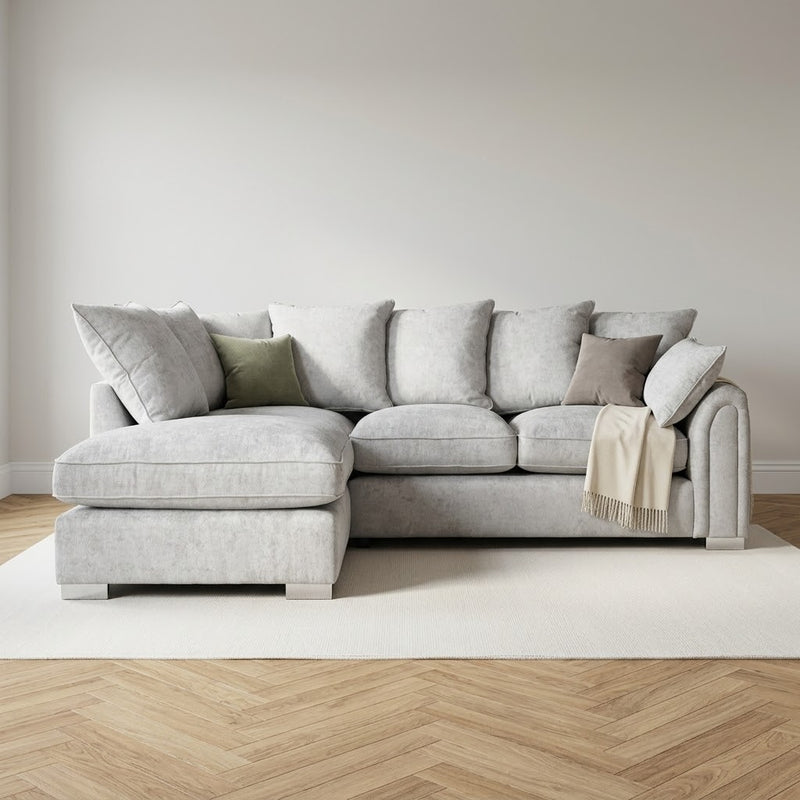 Chiswick Chaise Corner Sofa With Free Footstool