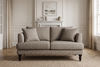 Ravello 2 Seater Sofa - Cocoa Brown Chenille - Image 1
