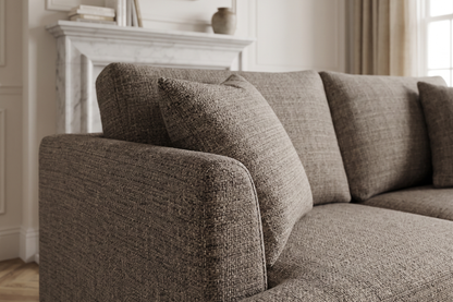 Ravello 2 Seater Sofa - Cocoa Brown Chenille - Image 2