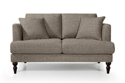 Ravello 2 Seater Sofa - Cocoa Brown Chenille - Image 3